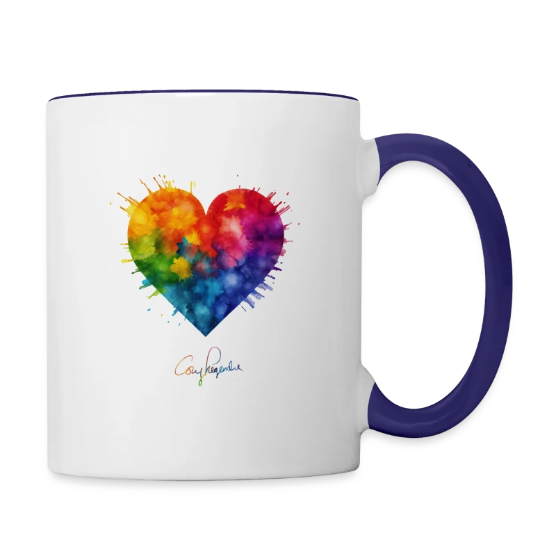 Splash of Pride (2023) - Contrast Coffee Mug