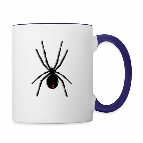 Black Widow - Contrast Coffee Mug