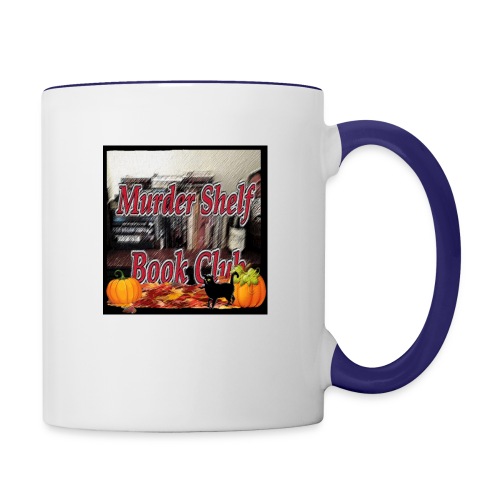 Fall with the Murder Shelf Book Club podcast! - Contrast Coffee Mug