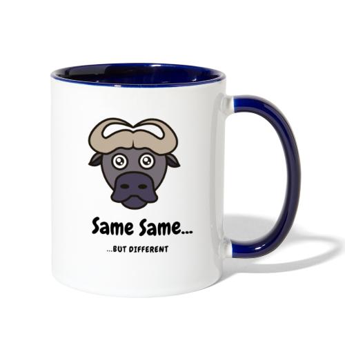 Same Same...But Different Merch - Contrast Coffee Mug