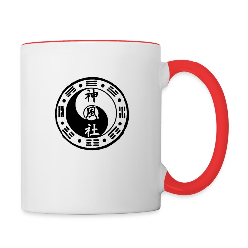 SWC LOGO BLACK - Contrast Coffee Mug
