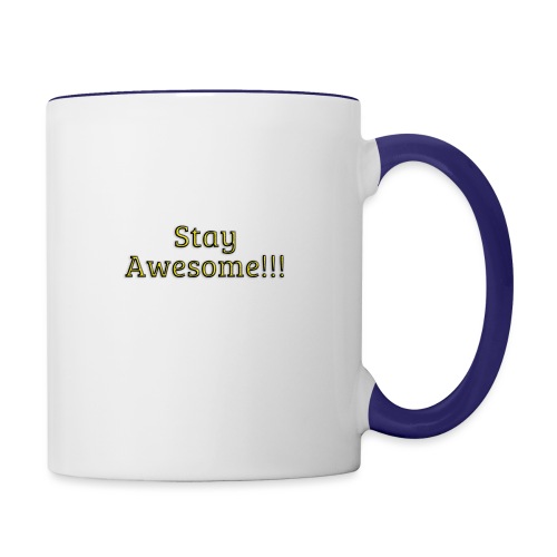 Stay Awesome - Contrast Coffee Mug