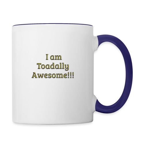 I am Toadally Awesome - Contrast Coffee Mug