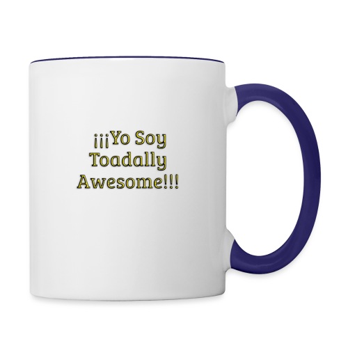Yo Soy Toadally Awesome - Contrast Coffee Mug