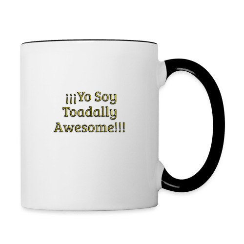 Yo Soy Toadally Awesome - Contrast Coffee Mug