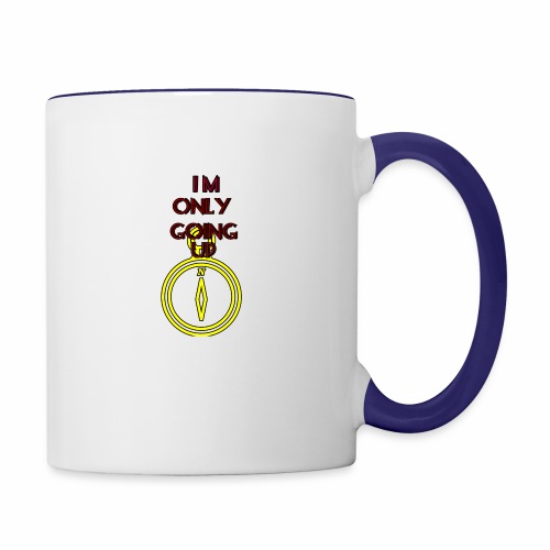 Im only going up - Contrast Coffee Mug