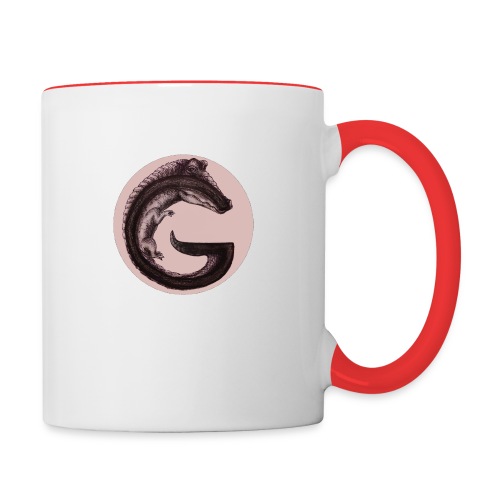 Gator G in circle - Contrast Coffee Mug