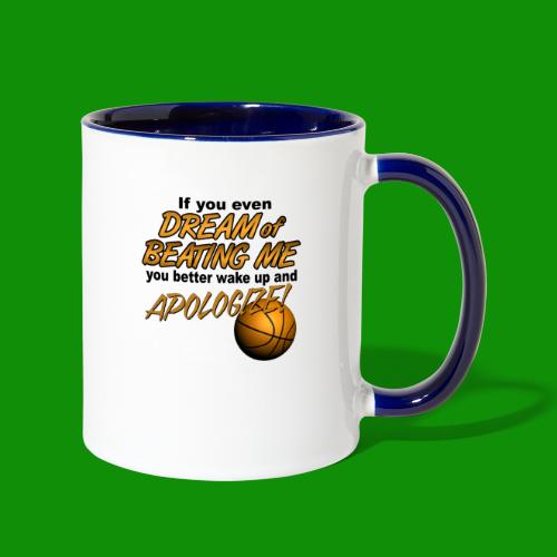 Basketball Dreaming - Contrast Coffee Mug