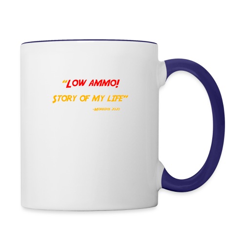 Logoed back with low ammo front - Contrast Coffee Mug