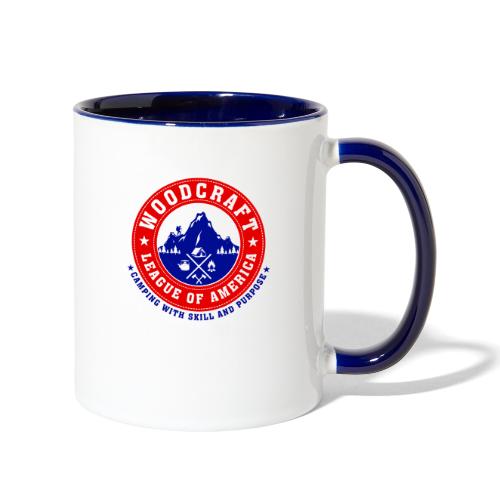 Woodcraft League of America Logo Gear - Contrast Coffee Mug