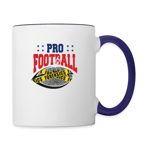 PRO FOOTBALL FORENSICS - Contrast Coffee Mug