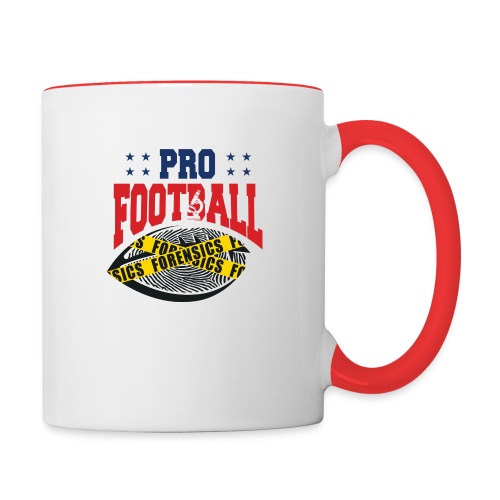 PRO FOOTBALL FORENSICS - Contrast Coffee Mug