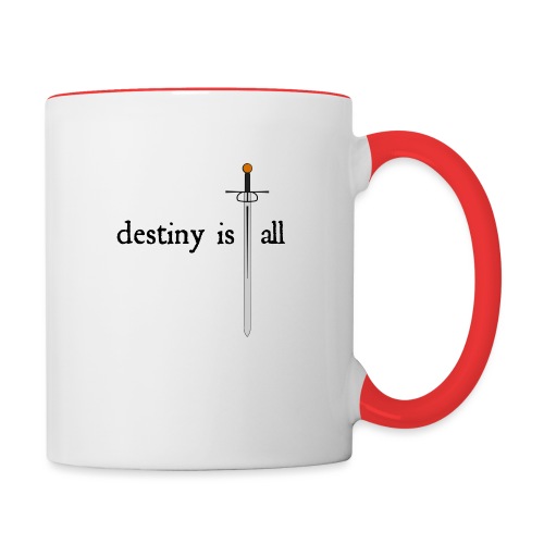 Destiny Is All Sword - Contrast Coffee Mug