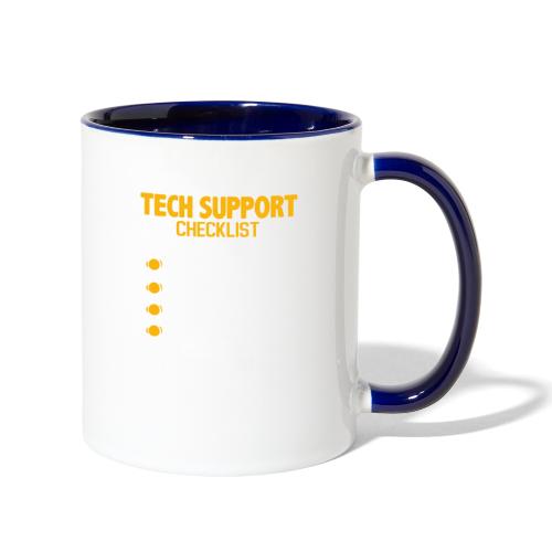 Computer Repair Hourly Rate funny saying quote - Contrast Coffee Mug