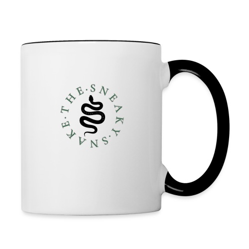The Sneaky Snake Etsy Shop Logo - Contrast Coffee Mug
