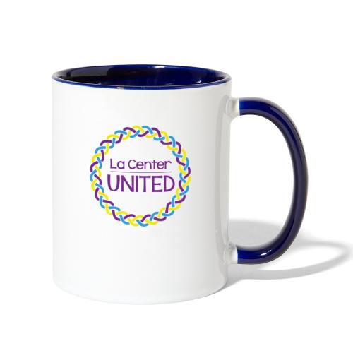 La Center United Logo - Contrast Coffee Mug