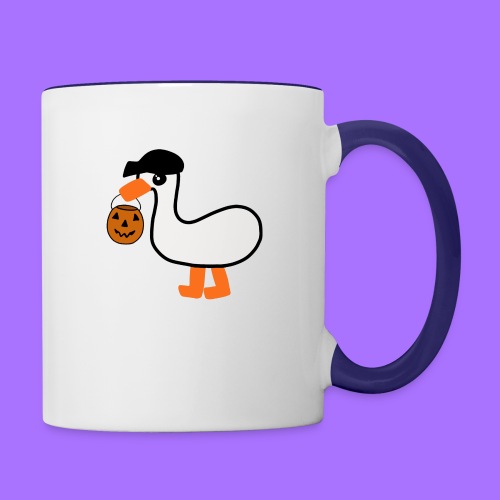 Emo Goose (Halloween 2021) - Contrast Coffee Mug