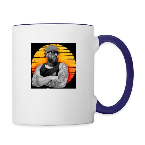 Carl Crusher Sunset Square - Contrast Coffee Mug