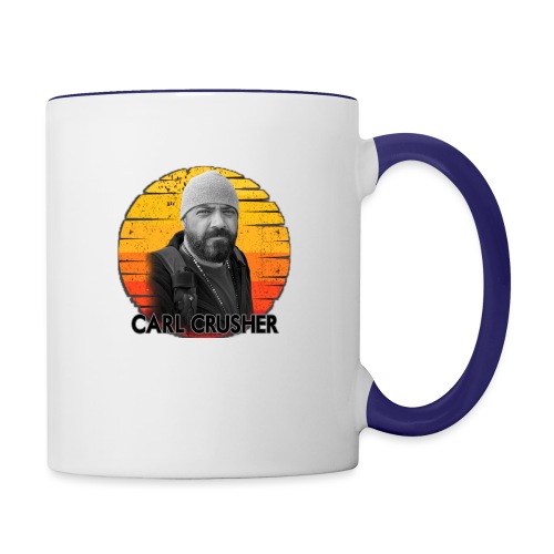 Carl Crusher Black and White Sunset - Contrast Coffee Mug