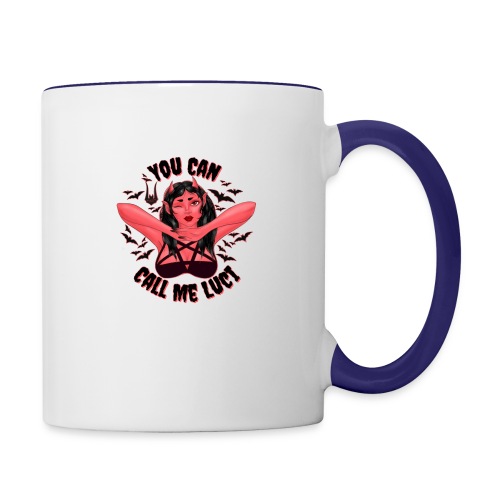 You Can Call Me Luci - Contrast Coffee Mug