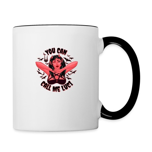 You Can Call Me Luci - Contrast Coffee Mug