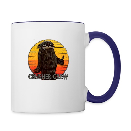 Crusher Crew Cryptid Sunset - Contrast Coffee Mug