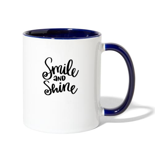Smile and Shine - Contrast Coffee Mug