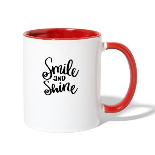 Smile and Shine - Contrast Coffee Mug