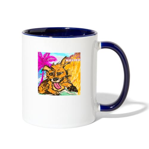 Mangy Hound Malibu Rockstars - Contrast Coffee Mug