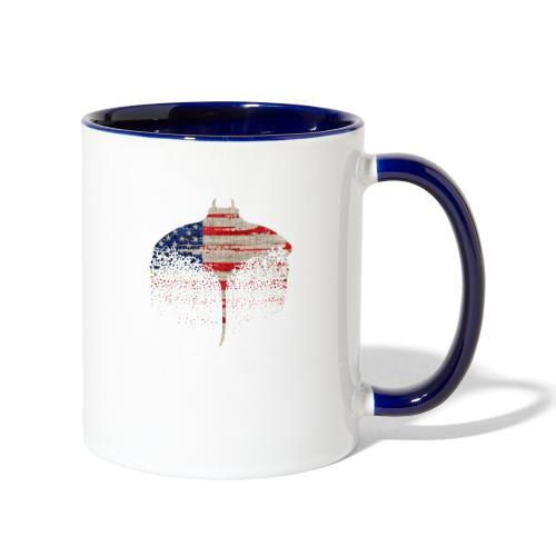 South Carolina Independence Stingray, Dark - Contrast Coffee Mug