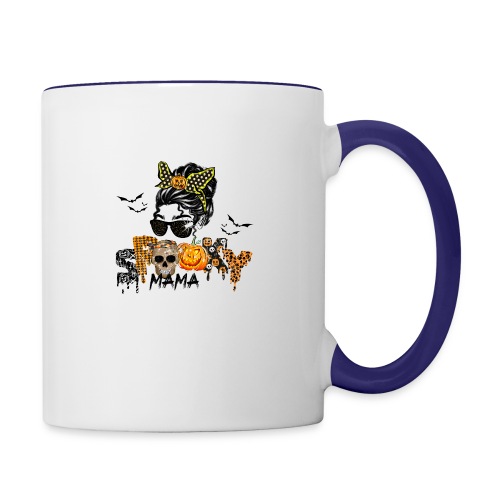 Spooky Mama - Contrast Coffee Mug