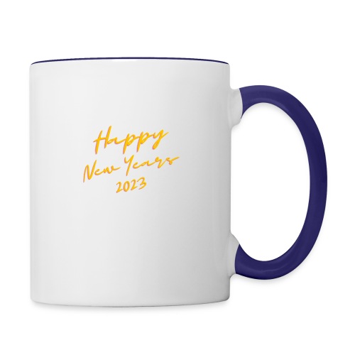 Happy New Year 2023 Custom - Contrast Coffee Mug