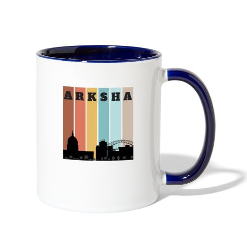 ArkSHA Stack Skyline - Contrast Coffee Mug