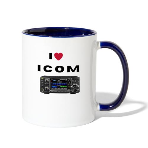 I Love Icom - Contrast Coffee Mug