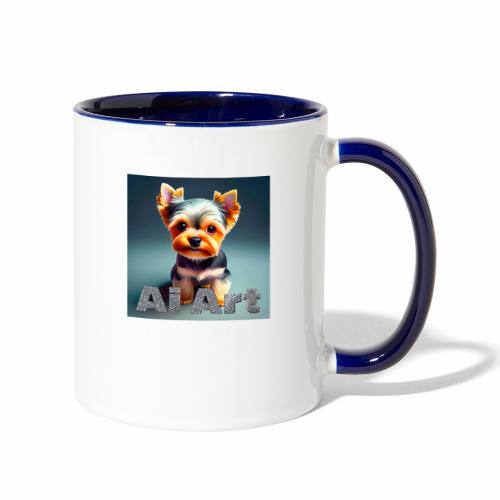 Ai Doggie - Contrast Coffee Mug