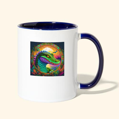 aiTee Alligator 01 - Contrast Coffee Mug