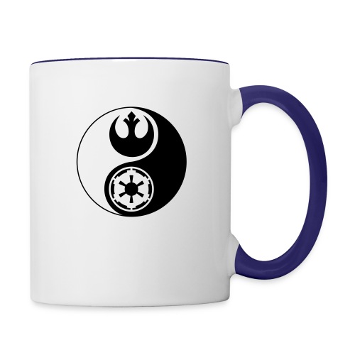 Star Wars Yin Yang 1-Color Dark - Contrast Coffee Mug
