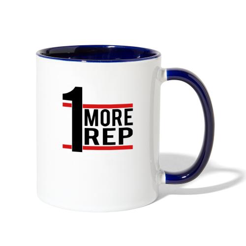 1 More Rep - Contrast Coffee Mug