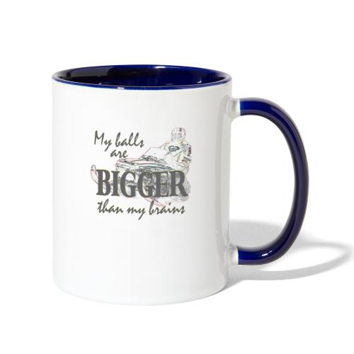 Bigger Brains - Contrast Coffee Mug