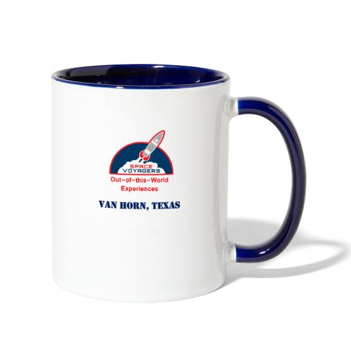 Space Voyagers - Van Horn, Texas - Contrast Coffee Mug