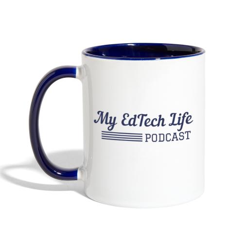 My EdTech Life College Retro Blue - Contrast Coffee Mug