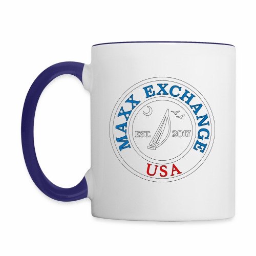 Maritime Helmsman Catamaran Skipper Maxx Exchange. - Contrast Coffee Mug