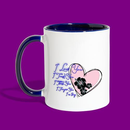 Ho'opono'ono - I Love You - Contrast Coffee Mug