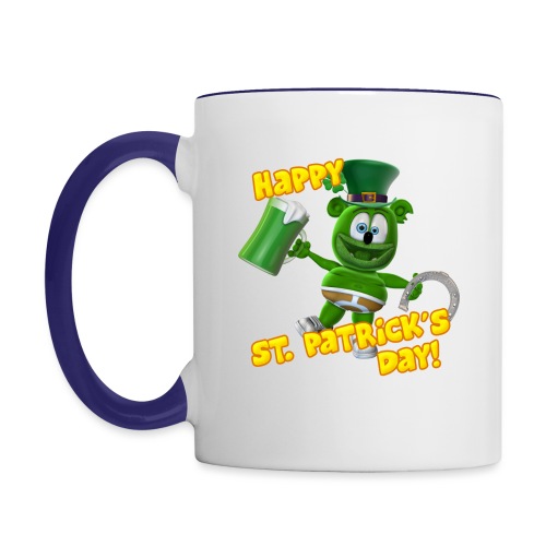 Gummibär (The Gummy Bear) Saint Patrick's Day - Contrast Coffee Mug