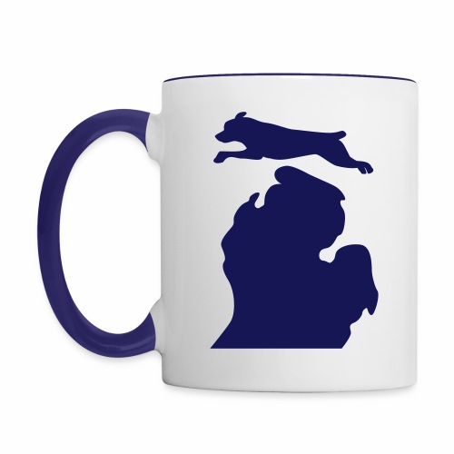 Rottweiler Bark Michigan - Contrast Coffee Mug