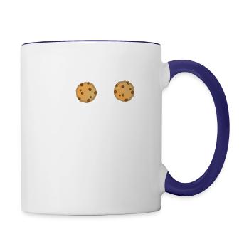 Cookie Baking Crew 2 - Contrast Coffee Mug - white/cobalt blue - Right