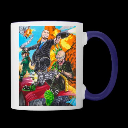 Me and the Boys Making Noise - Contrast Coffee Mug