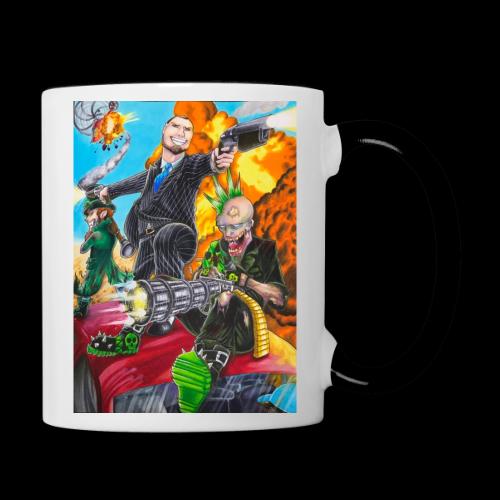 Me and the Boys Making Noise - Contrast Coffee Mug