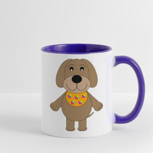 Friendly Baby Pup - Infant Wear and Coffee mugs - Contrast Coffee Mug