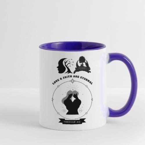 Love & Faith - Contrast Coffee Mug